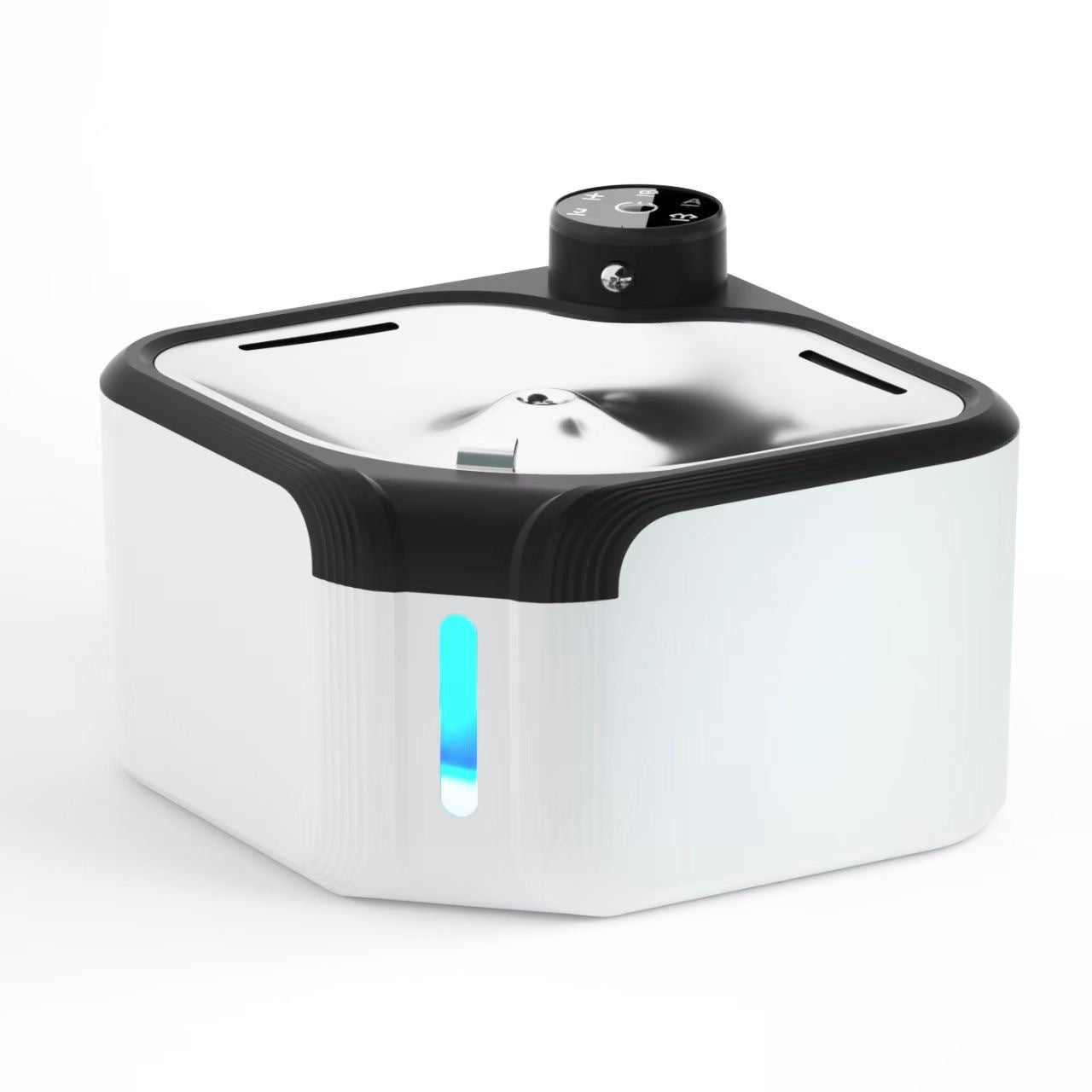 Luvinae™ Smart Pet Water Fountain — Wireless Motion Sensor, Triple Filtration, Rechargeable