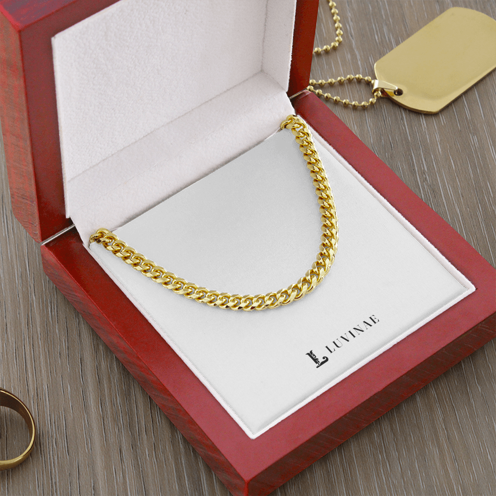 Vauldt™ Cuban Chain — Bold 5mm Statement Link — 18K Gold or Stainless Steel — Layering Gift for Him or Her