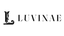 Luvinae logo with stylized letter 'L' on a white background